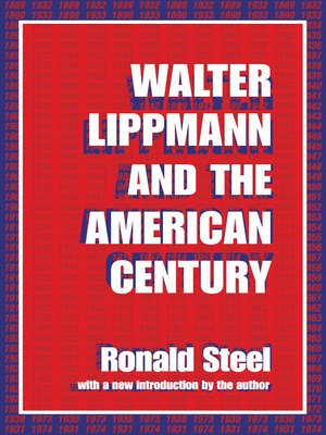 cover image of Walter Lippmann and the American Century